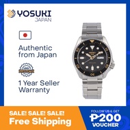SEIKO SEIKO5 SRPD57K Automatic Sports Lumibrite Black  Wrist Watch For Men from YOSUKI JAPAN / SRPD5