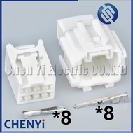 8 Pin Auto connector reversing camera rearview mirror harness plug 6188-0083 6189-0145 9530-T5A-003 