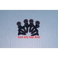 Black wood screw 1.5cm