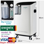 Owgels Oxygen Concentrator 5Liter, German Oxygen Concentrator