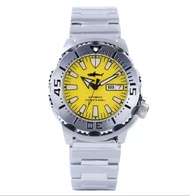 มีสต็อกในประเทศไทย นาฬิกาผู้ชาย นาฬิกากีฬาผู้ชาย Heimdallr MONSTER Automatic Mechanical watch Seiko NH36 movement, sapphire crystal, C3 Super Luminous