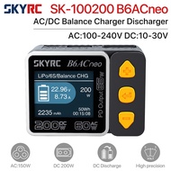 SKYRC B6ACneo Charger DC 200W AC 60W Balance Charger Discharger RC Car Upgrades