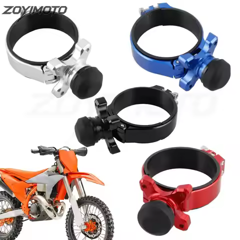 1 Set Motorcycle Holeshot Device Front Fork Launch Control Button Compatible with KTM SX SXF EXC Dir