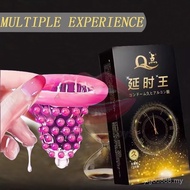 silicon condoms for men condom long lasting thick spines moisturizing granular threaded delay condom
