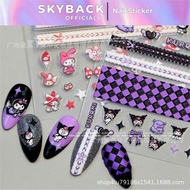 DORAEMON Nail Decals 5D Sticker Nail Art Cartoon Cute | 5D Powerpuff Nail Stickers Sinchan DoraemonG