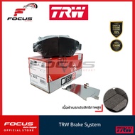 TRW ผ้าดิสเบรกหน้า Honda Civic EK VTEC ปี96-01 ES ปี01-05 เกรด DTEC / ผ้าเบรก ผ้าเบรค / GDB3375DT