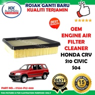 OEM Engine Air Filter Cleaner Honda CRV S10 Civic S04 - 17220-P2J-000