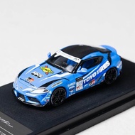 โมเดลรถโตโยต้า ซูปรา A90 อัลลอยด์ สเกล 164 รถแข่งดริฟท์ D1GP ยางทาสี โมเดลรถอัลลอยด์ ของสะสม