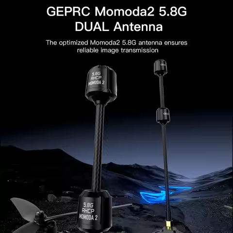 GEPRC Momoda2 5.8G Dual Antenna 5.65GHz SMA Dual Core RF Ultra Low VSWR DIY RC FPV Four Helicopter D