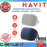 Havit SK800BT GRAY / BLUE Bluetooth Wireless AUX MicroSD Slot USB TWS Speaker