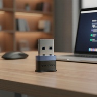 Vention AX900M WiFi6 Dual Band USB Adapter, 5GHz 600Mbps/2.4GHz 286Mbps, Encrypted, Plug & Play  Ven