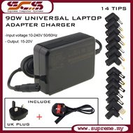 90W Universal Compact Laptop Charger / Notebook Charger
