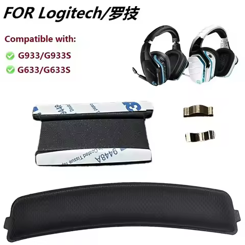 Original Spare Repair Parts for Logitech G933 G933S G633 G633S Headphones replacement Headband band 