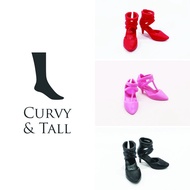 Doll Shoes Curvy and Tall Doll Shoes