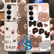Latest REALME C71 Softcase 2025 bear Motif - Cool Motif Case - Latest Case - Trendy Case - Beautiful