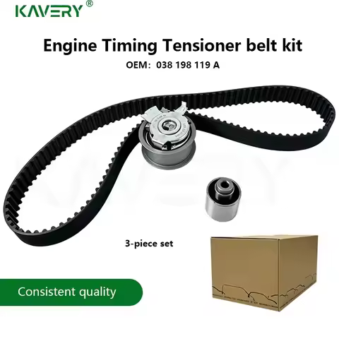 For 1set 1.9L 038198119A Diesel Engine Timing Belt Kit Tensioner For A2 A3 A4 A5 A6 TT Q5 Sharan 038