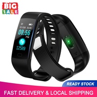 Y5 Smart Wristband Activity Watch Activity Fitness Tracker Blood Pressure Heart Rate Monitor