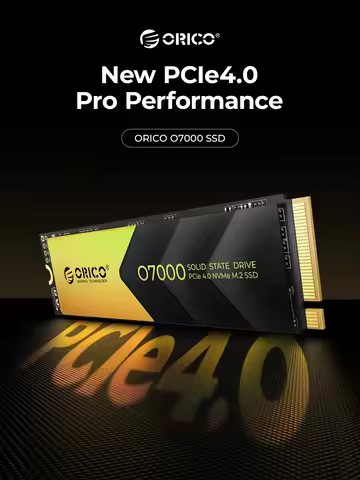 ORICO PCIe4.0 M.2 NVMe SSD PS5 Gaming 7400MB/S Internal Solid State Drive M Key 2280 SSD for Content