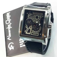 Jam Tangan Alexandre Christie AC 3029 Man Autometic Silver Black