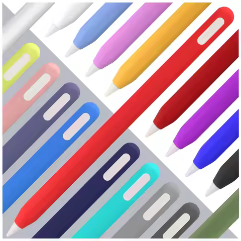 Silicone case for Apple Pencil 2, skin-like touch, extends lifespan