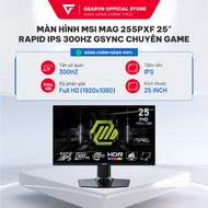 MSI MAG 255PXF 25" Rapid IPS 300Hz Gsync gaming monitor