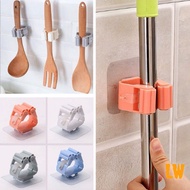 (SG Stock) Handle Holder, Broom Holder, Mop Holder, Hanging Broom holder, sticky glue storage holder