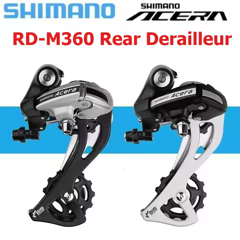 SHIMANO Acera RD-M360 Rear Derailleur 8-Speed & 24-Speed for Folding Bikes Mountain Bikes