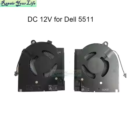 Notebook Cooler Radiator Cooling Fan For Dell G15 5511 5515 5510 2021 RTX3060 RTX3050 Gaming Laptop 