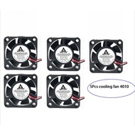 5pcs 12V 4010 Cooling Computer Case fans 40x40x10mm GDT4010S12B 3D Printer 2Pin