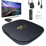 V88 Mini Smart TV Box Android TV Top Spain Media Player Home Theater Brilliant 4K Streaming Quality Wifi TV Home Control Live TV Receivers