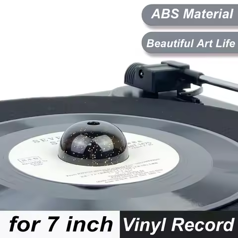 1Pcs Vinyl Record Dome Center Adapter Universal 45 RPM Turntable ABS Accessories for 7 Inch EP Recor