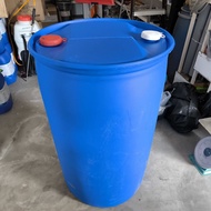 Tong Drum Plastik 200 Liter /Blue Drum Plastic / Bekas Tong READY STOCK ( One Order 1 Unit Only )