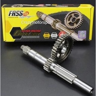 FASSTEK (6SPEED) GEAR FOR Y15ZR 1ST SET 13T/32T