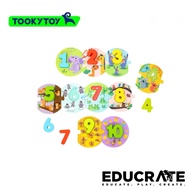 Tooky Toy Number Puzzle (1–10) | 10 numbers, 10 puzzle PC TL496