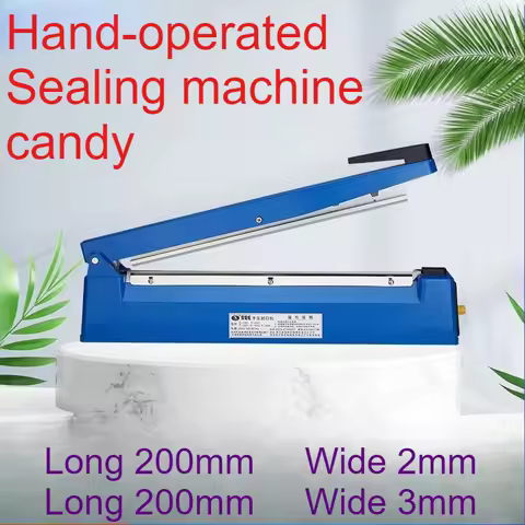 Hand-operated Sealing Machine Candy Mooncakes Nougat Candy Food Packaging Liquid Plastic Sealing Hea