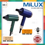 MiLUX Hair Dryer (MHD-1800) (MHD-1300)