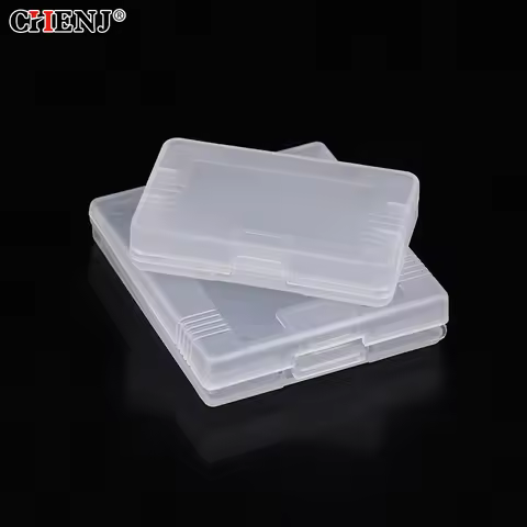 5Pcs Transparent Game Cartridge Case For Gameboy Advance GBA GBC Plastic Dustproof Box Cover For Gam