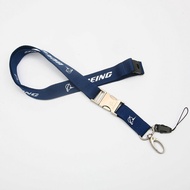 Classic Airbus Boeing Metal Wide Version Lanyard Document Holder Boarding Pass Pendant Aviation Busi