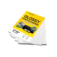 100 Sheets Photo Paper, 4"x 6" Premium Glossy Photo Paper Picture Paper 200 gsm Printer Brochure Pap