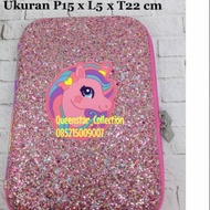 Unicorn Glitter Pencil Case
