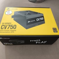 PSU CORSAIR CV750 SERIES 750W 80 plus BRONZE FLAT CABLE CORSAIR CV SERIES