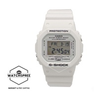 Casio G-Shock White Theme Special Color Model White Resin Band Watch DW5600MW-7D DW-5600MW-7D