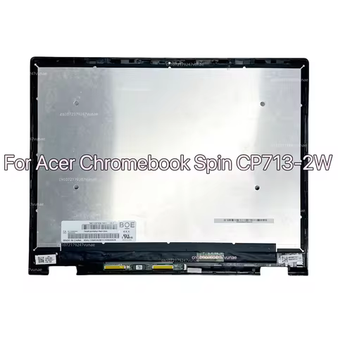 CP713 2W Display Touch Screen Digitizer Assembly For Acer Chromebook Spin CP713-2W N19Q5 Assembly To