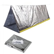 2-Person Outdoor Camping Tent Waterproof Lifesaving Tent Emergency Escape Camping Survival Tent Kit 