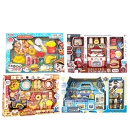 Ready Stock < Play House E7F] Pizza Roast Chicken Instant Food Set ♥ Simulation Western Food Kitchen