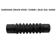 SAMSUNG WASHING MACHINE DRAIN HOSE 155mm (BLK) DIA 32mm