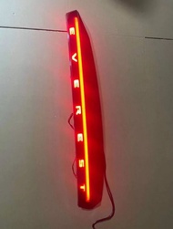คิ้วไฟท้าย คิ้วไฟคาดท้าย ford everest 2015-2021 Led Bar V3. ไฟ 2step ไฟหรี่ led bar เต็มระบบ ไฟ Logo