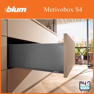 Blum Merivobox S4 Standard Drawer Side and Runners