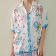 🩵 new Rayon Shirt Hawaii collection Endless Holiday baju perempuan