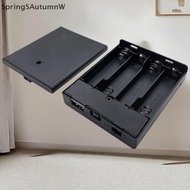 [SprW] 1Pcs 4 Slots AA Battery Holder .5 Battery Case With Power And USB Socket Light AA Battery Box